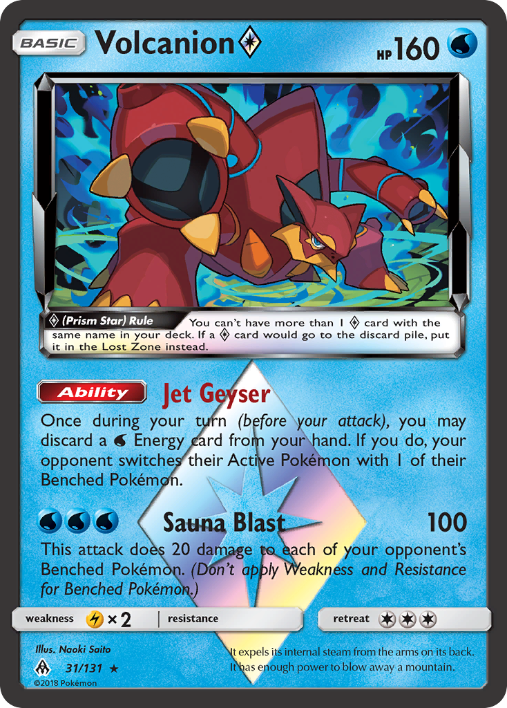 Carta Volcanion ◇