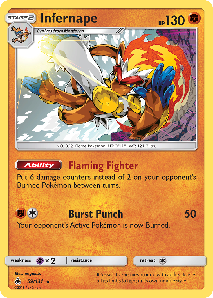Carta Infernape