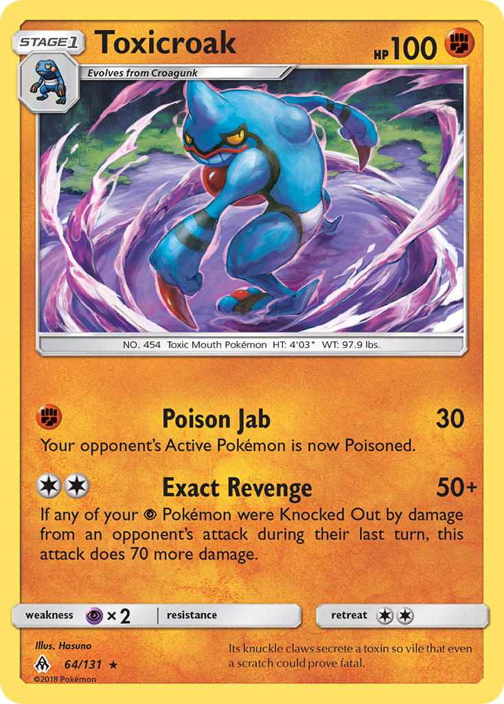 Carta Toxicroak