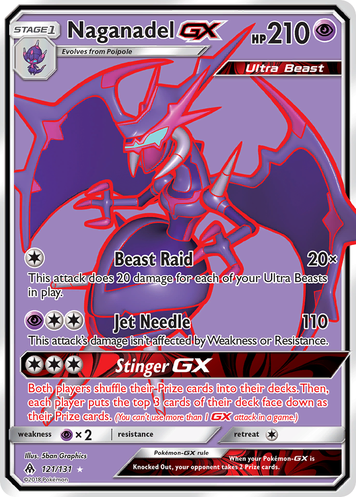 Carta Naganadel GX