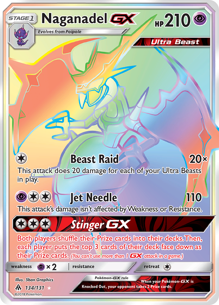 Carta Naganadel GX