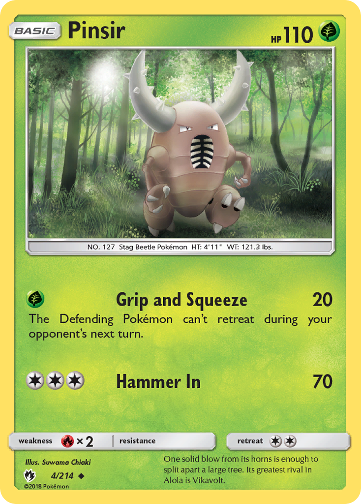 Carta Pinsir