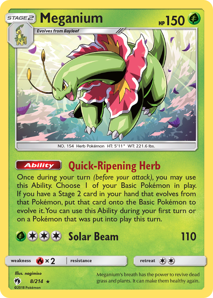 Carta Meganium