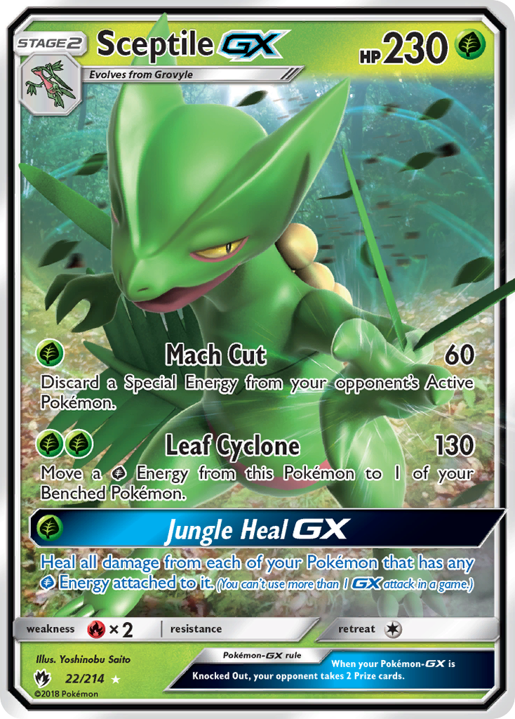 Carta Sceptile GX