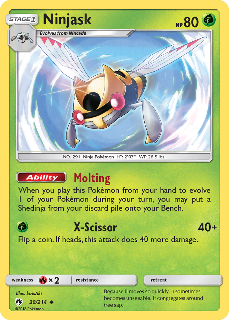 Carta Ninjask