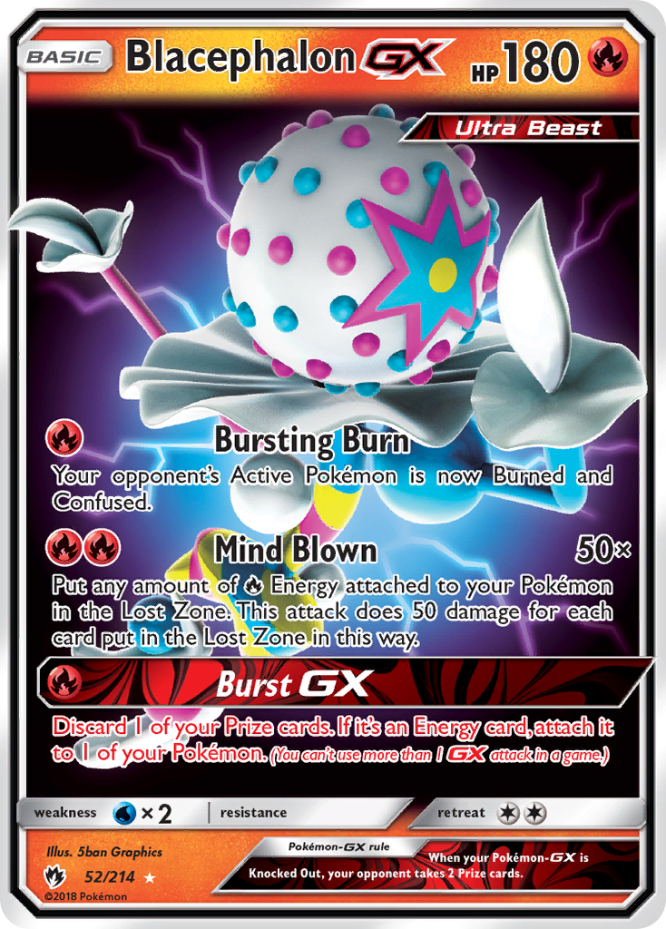 Carta Blacephalon GX