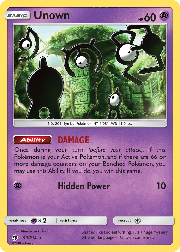 Carta Unown