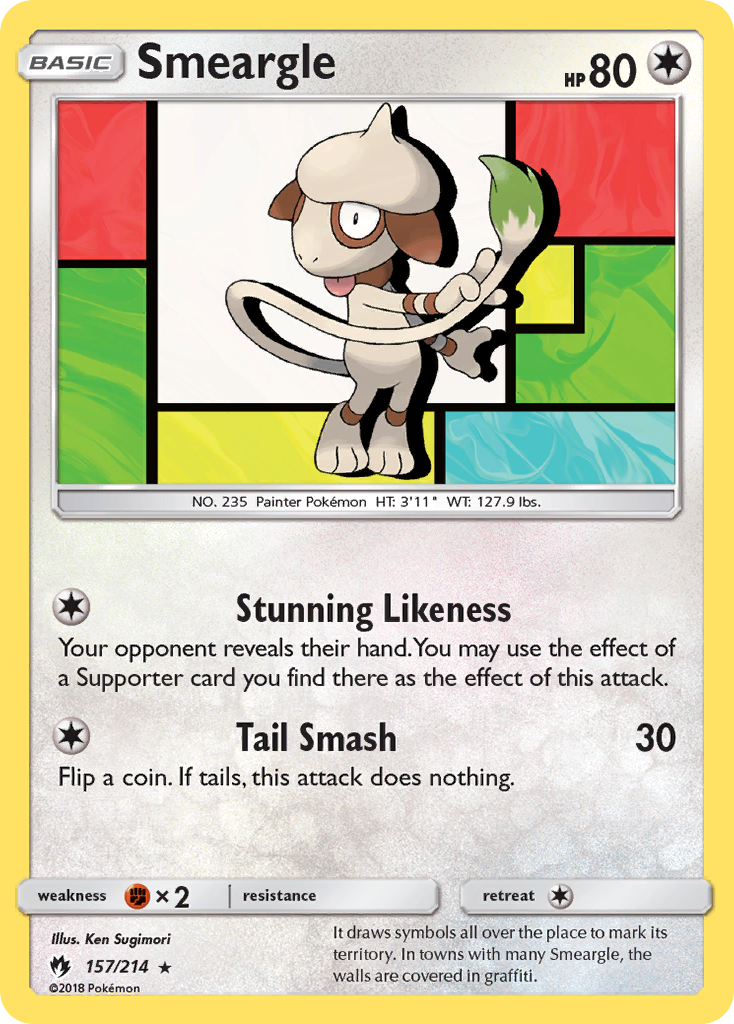 Carta Smeargle
