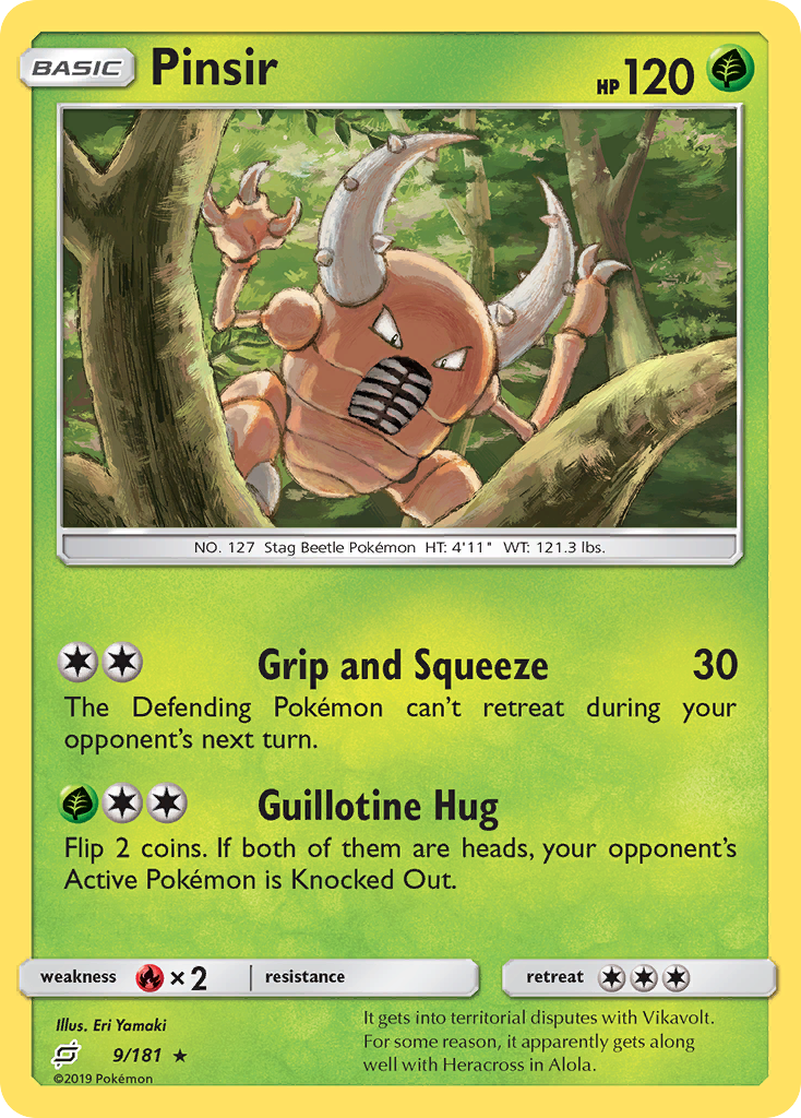 Carta Pinsir