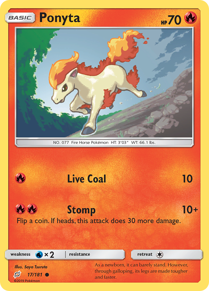Carta Ponyta