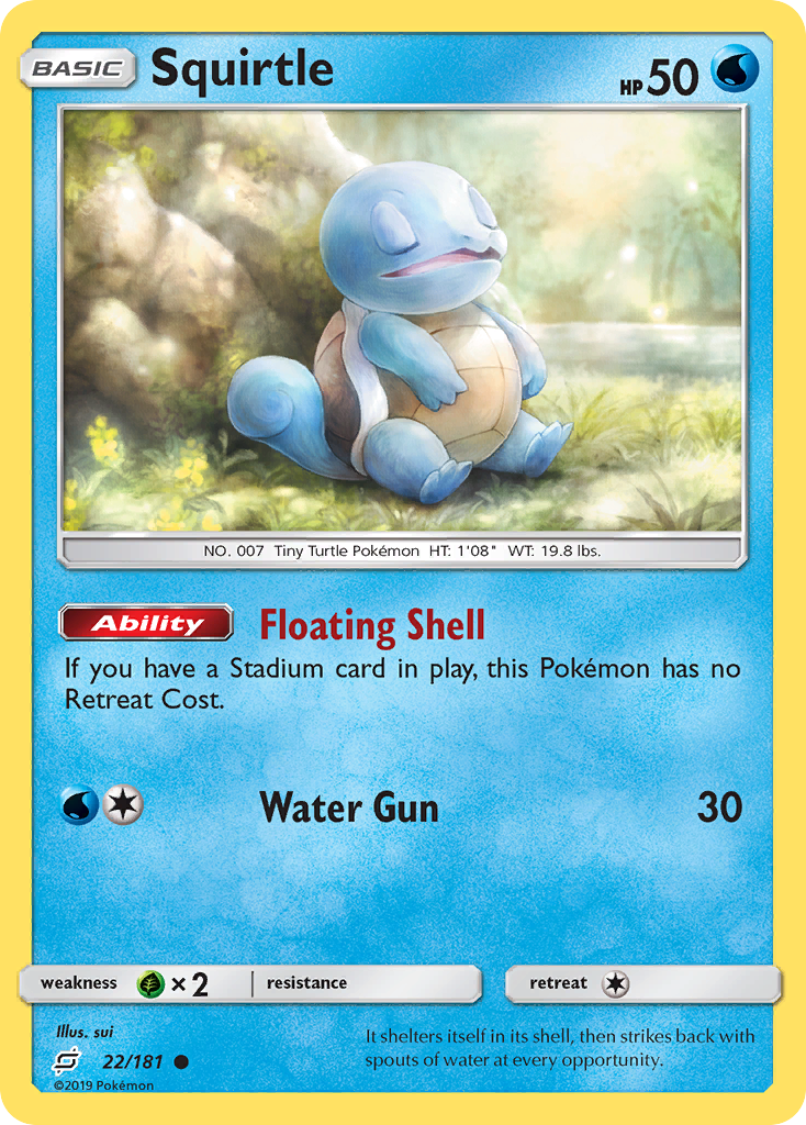 Carta Squirtle