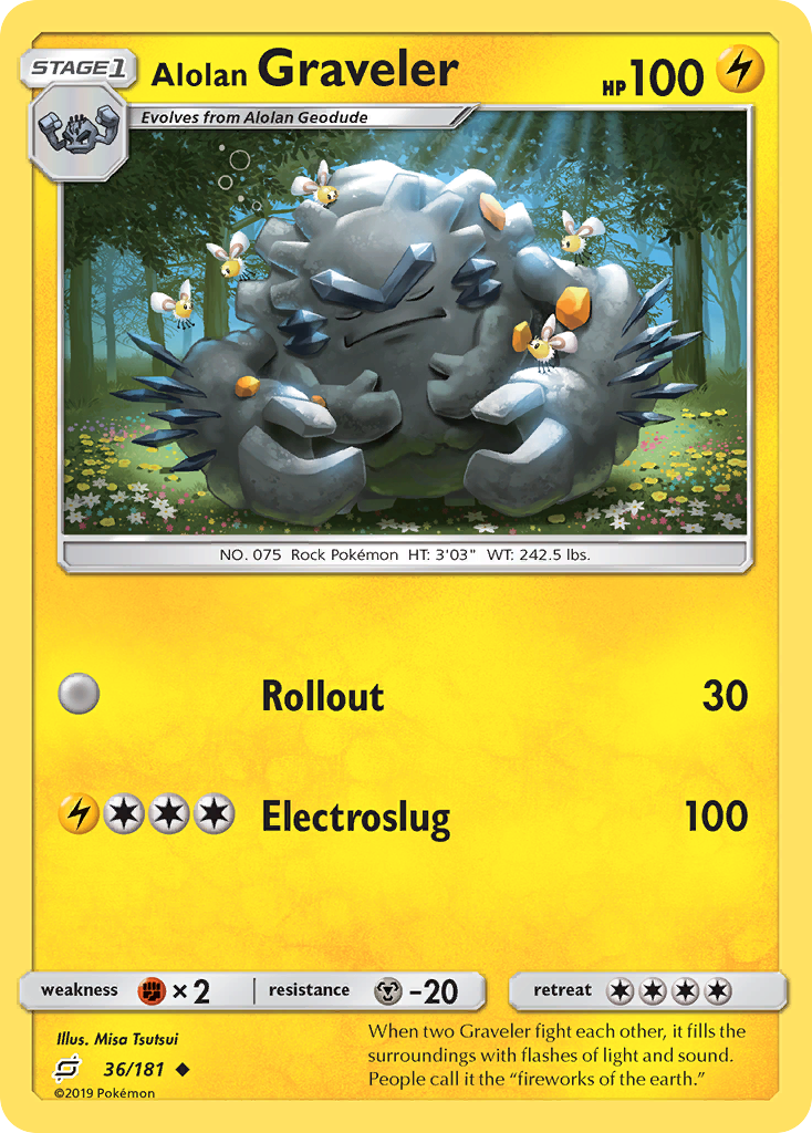 Carta Graveler de Alola