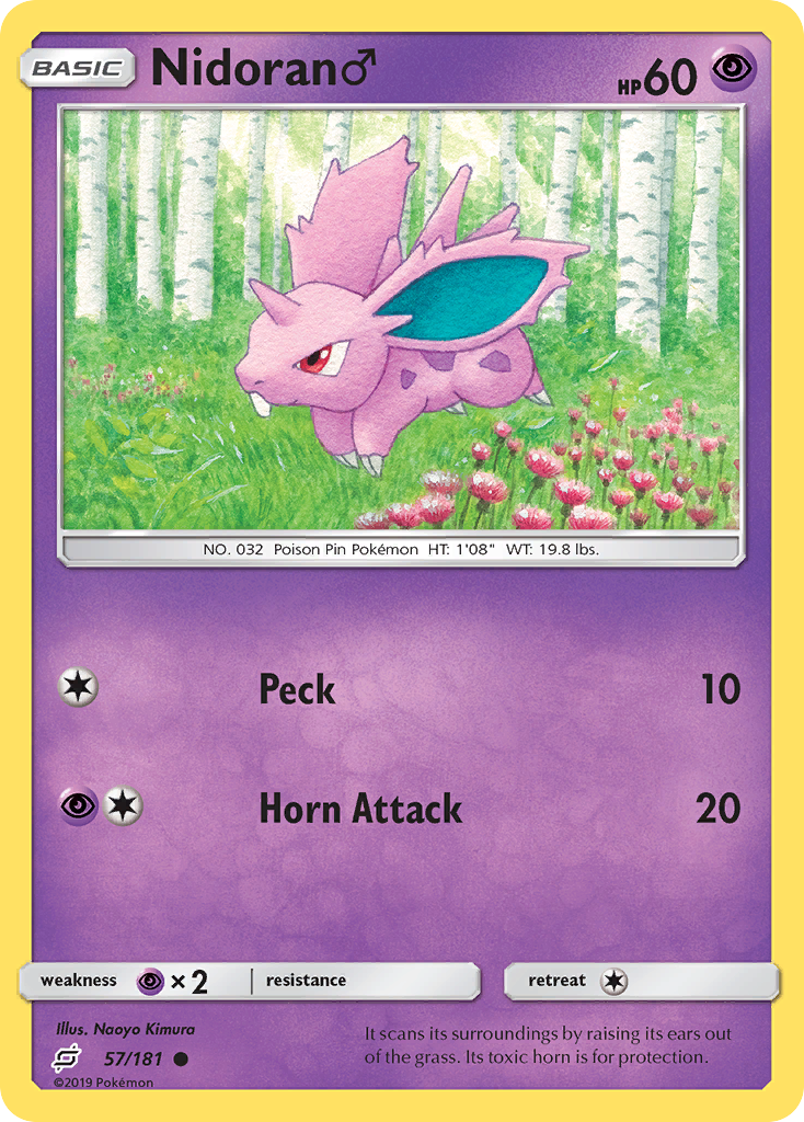 Carta Nidoran♂