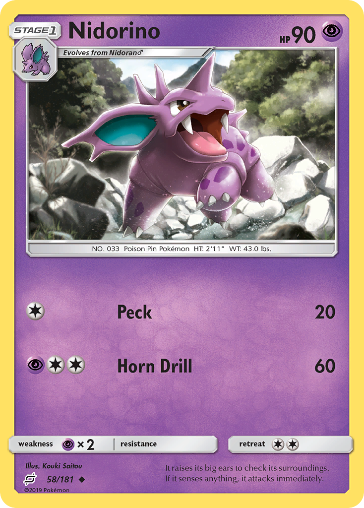 Carta Nidorino
