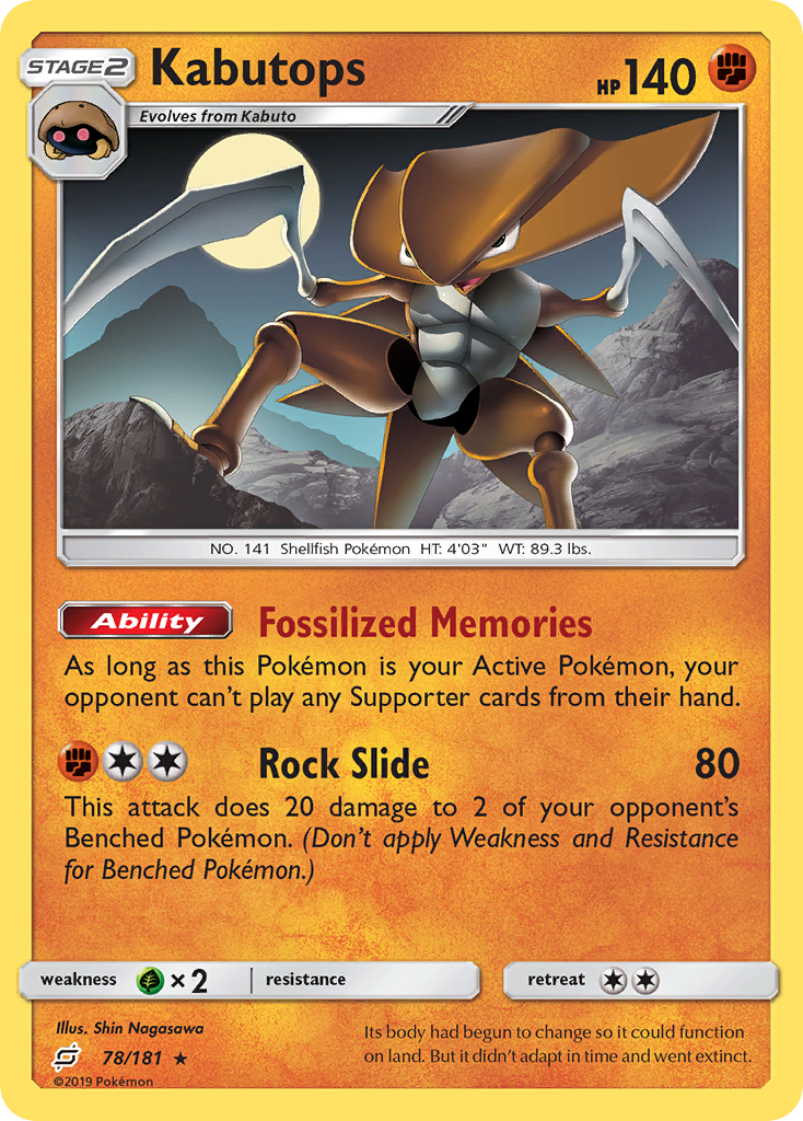 Carta Kabutops