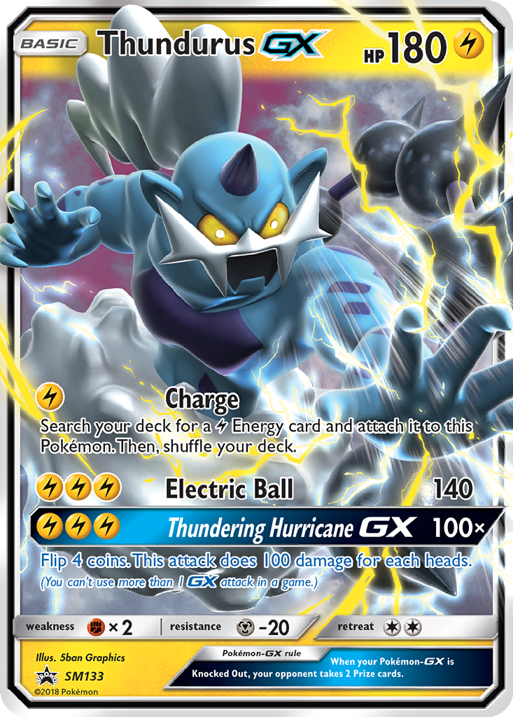 Carta Thundurus GX