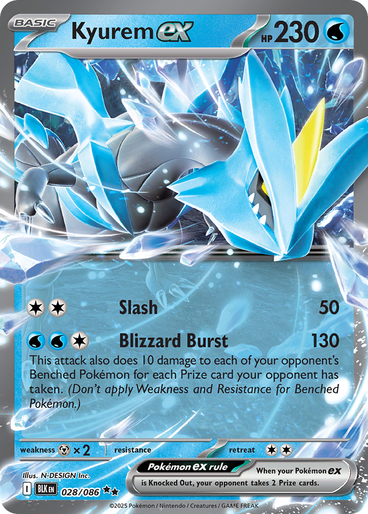 Carta Kyurem ex