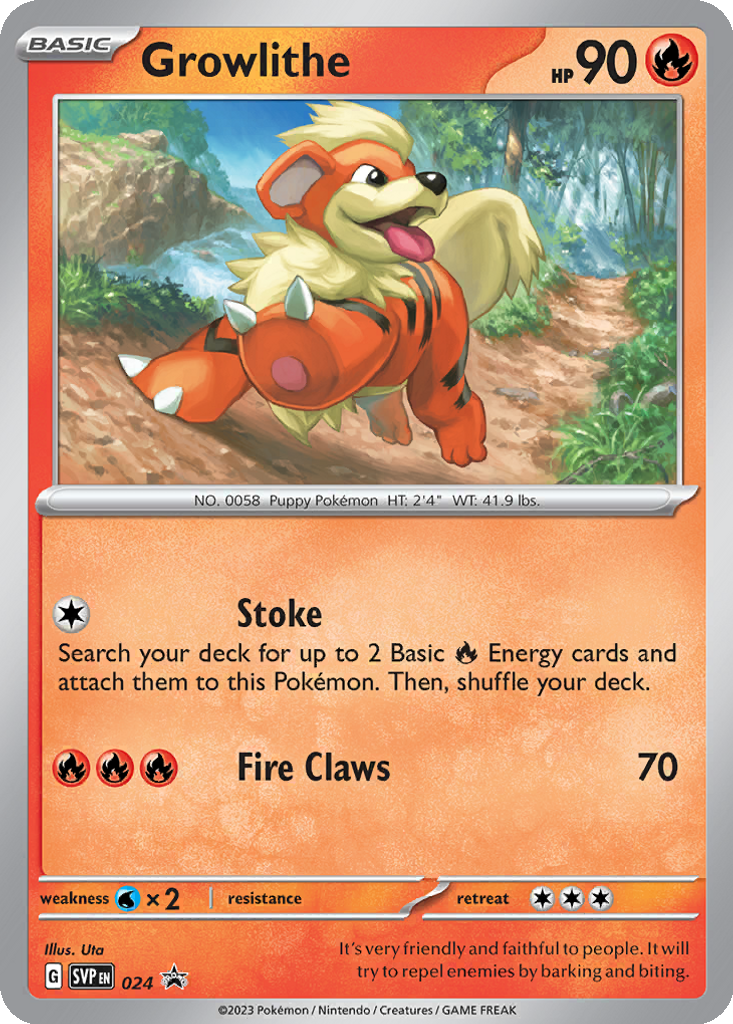 Carta Growlithe