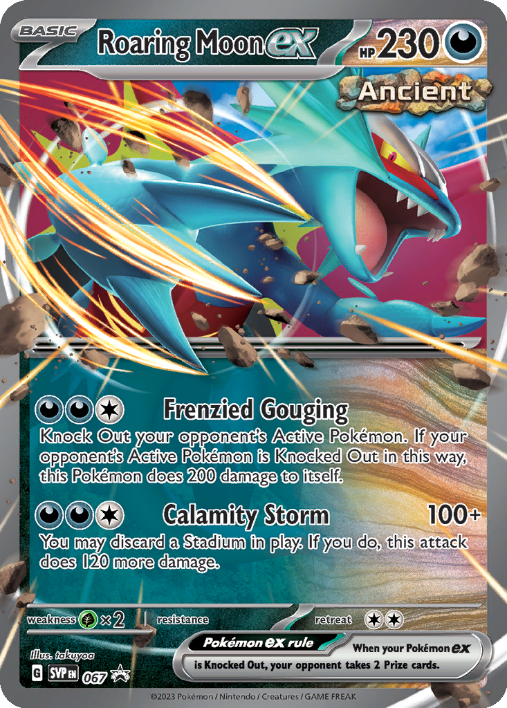 Carta Roaring Moon ex