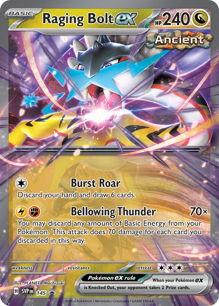 Carta Raging Bolt ex