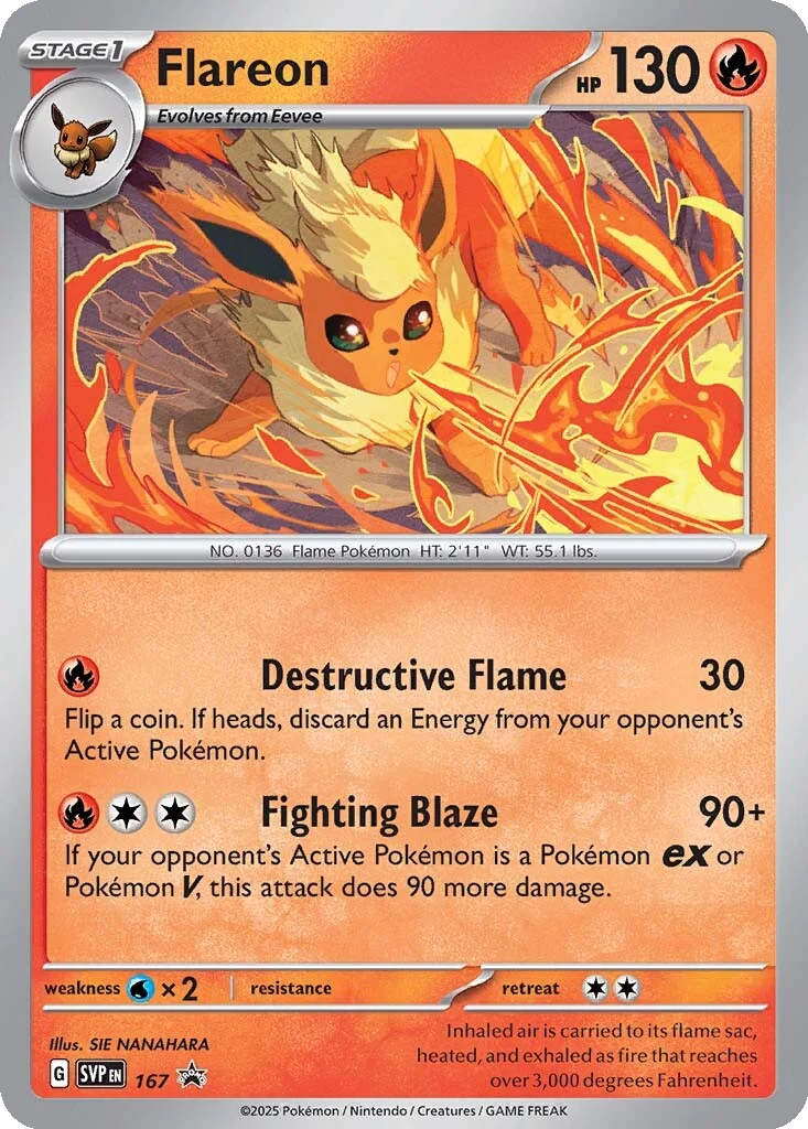 Carta Flareon