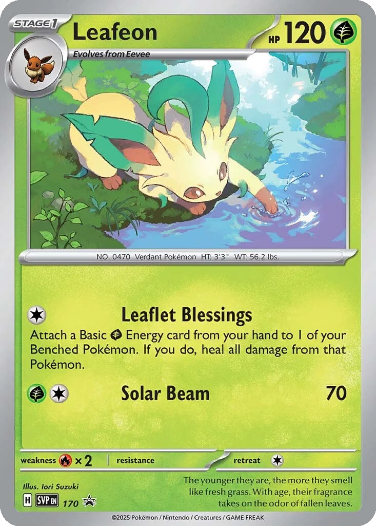 Carta Leafeon