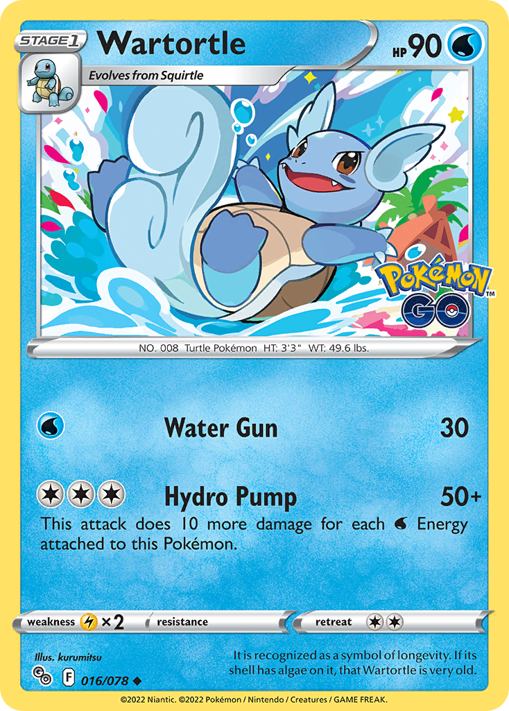 Carta Wartortle