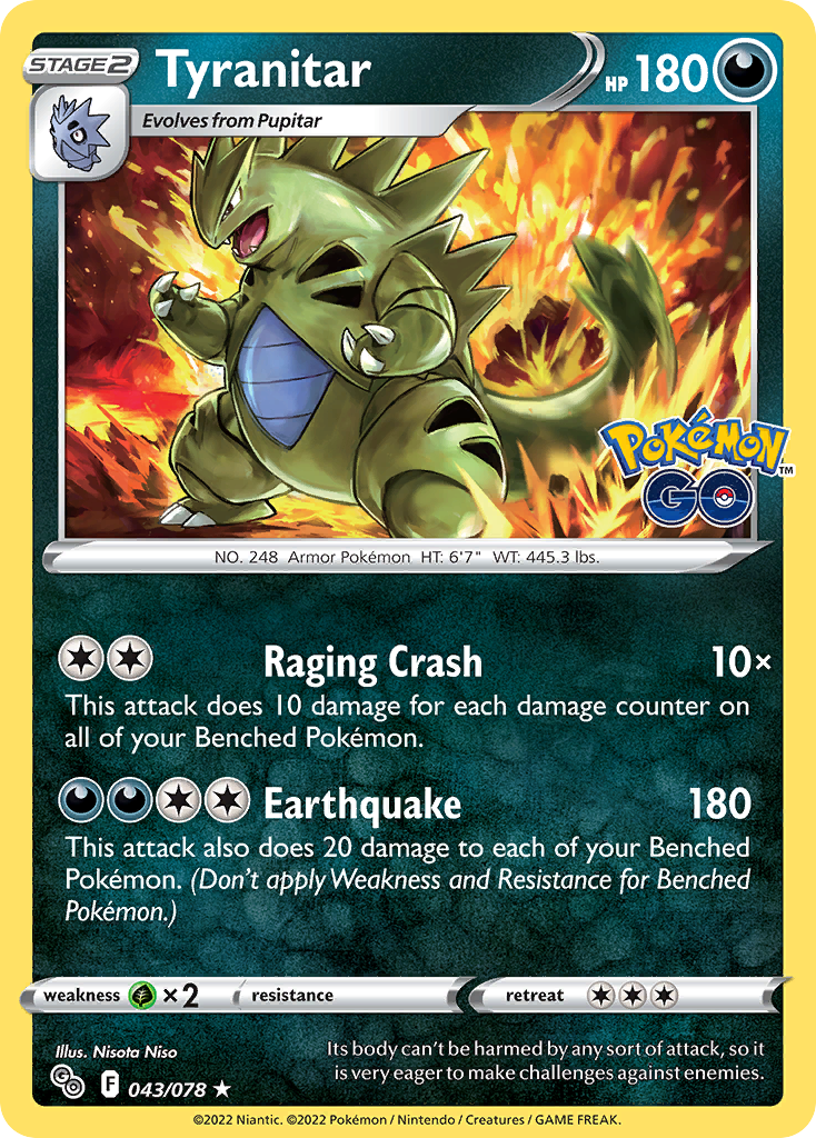 Carta Tyranitar