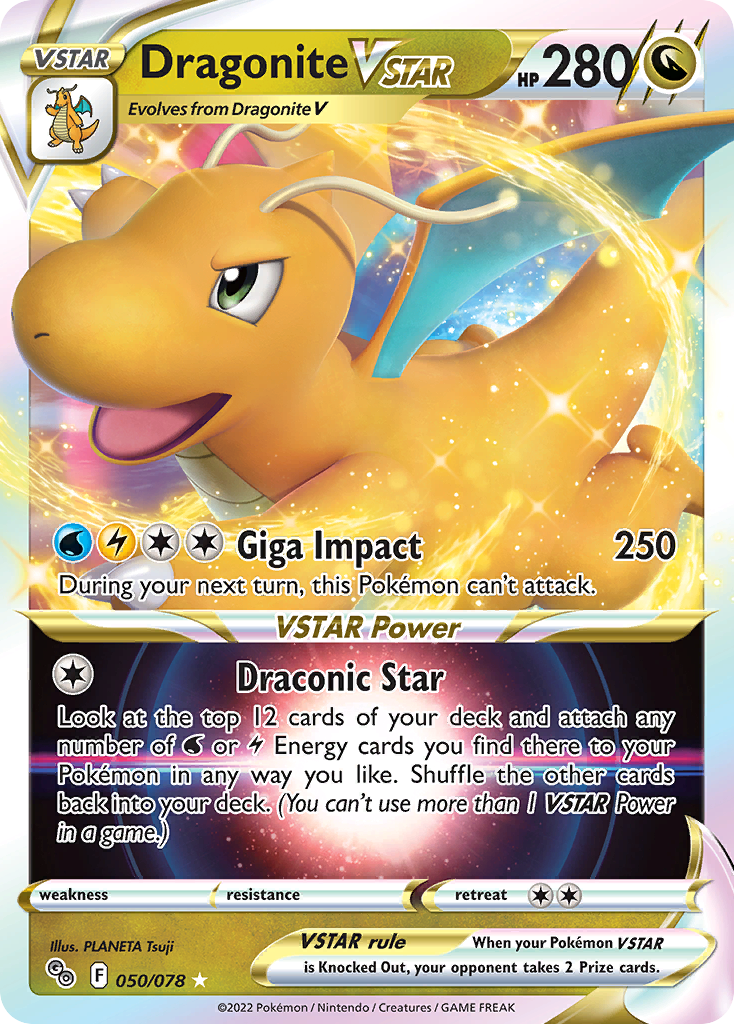 Carta Dragonite V-ASTRO