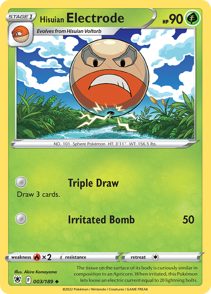 Carta Electrode de Hisui
