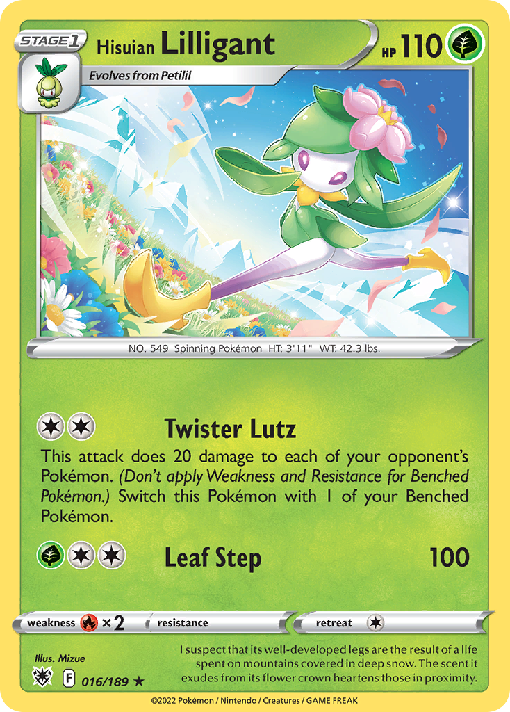 Carta Lilligant de Hisui