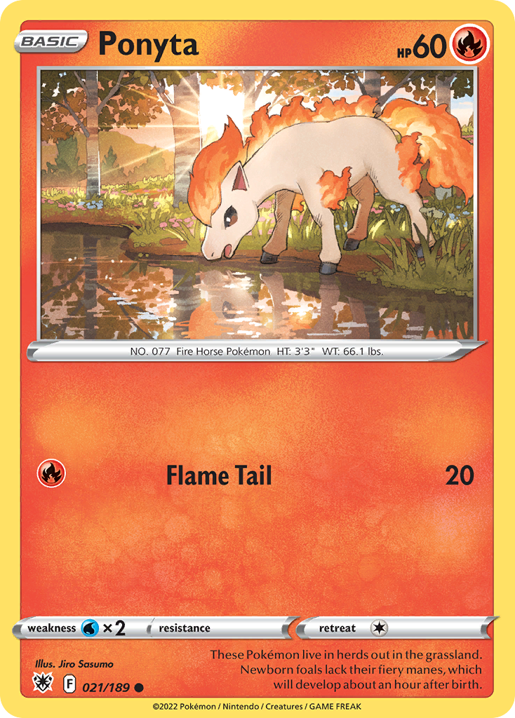 Carta Ponyta