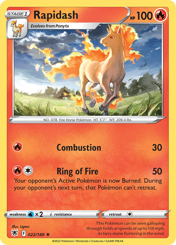 Carta Rapidash