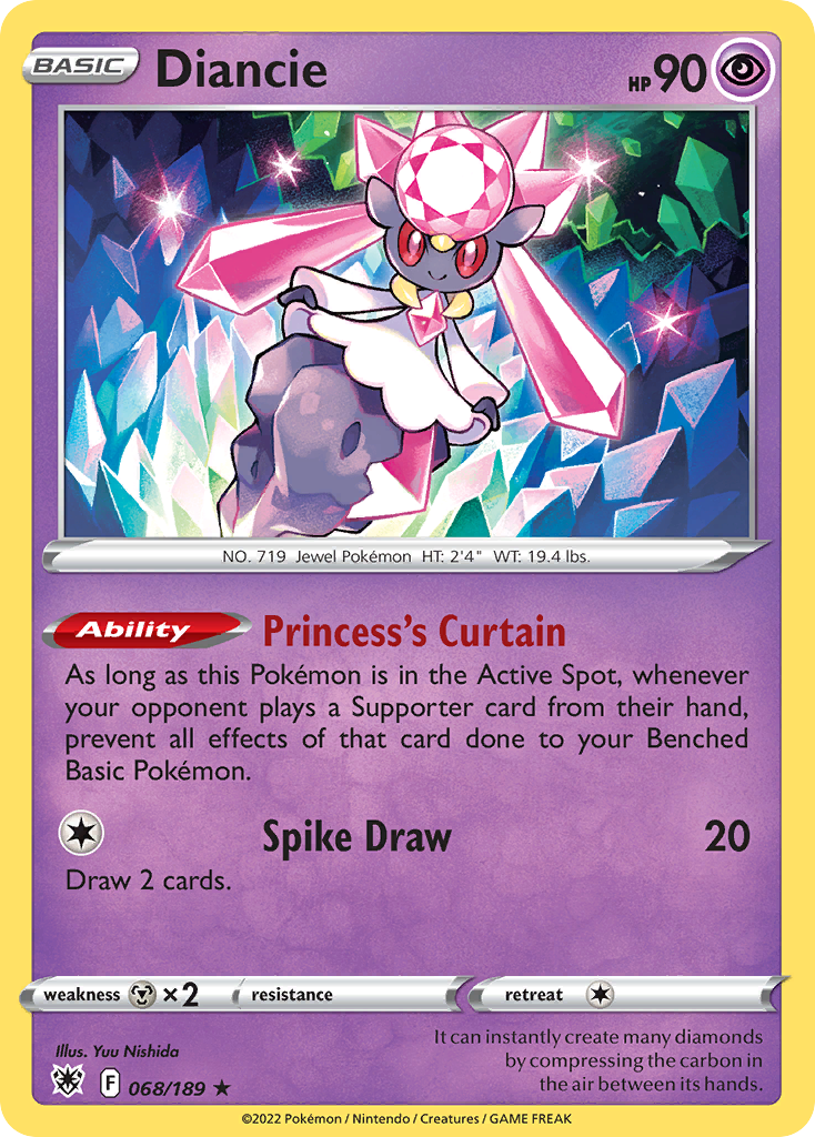 Carta Diancie