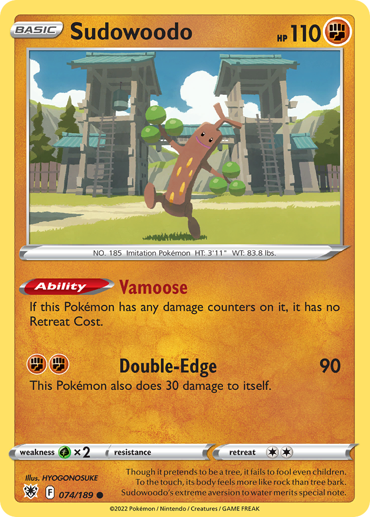 Carta Sudowoodo
