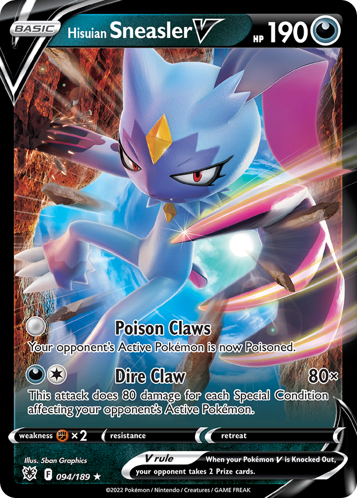 Carta Sneasler de Hisui V