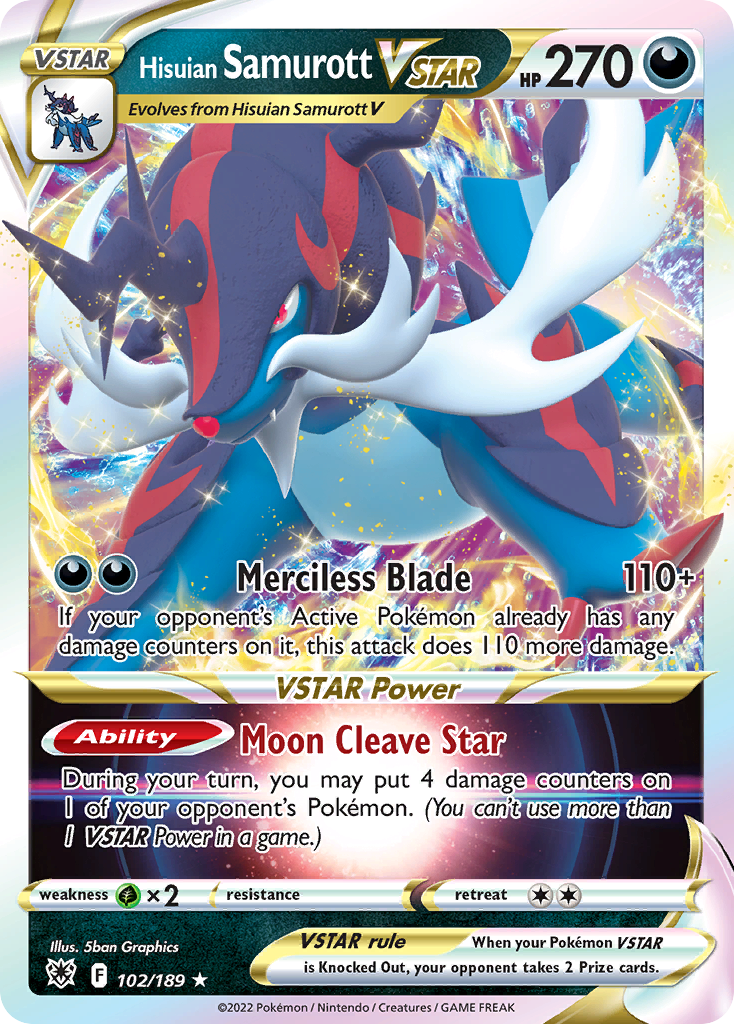 Carta Samurott de Hisui V-ASTRO