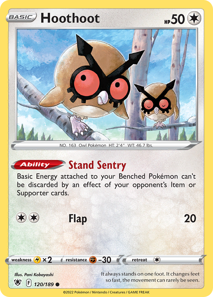 Carta Hoothoot