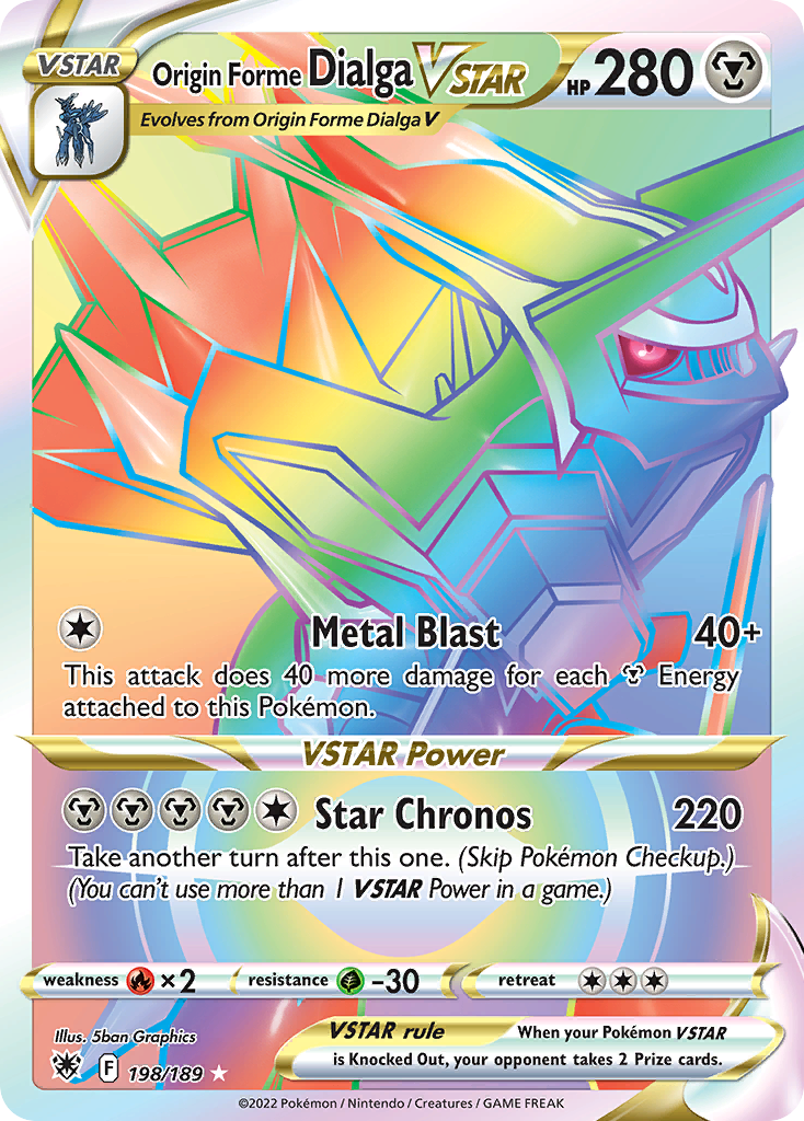 Carta Dialga Forma Origem V-ASTRO