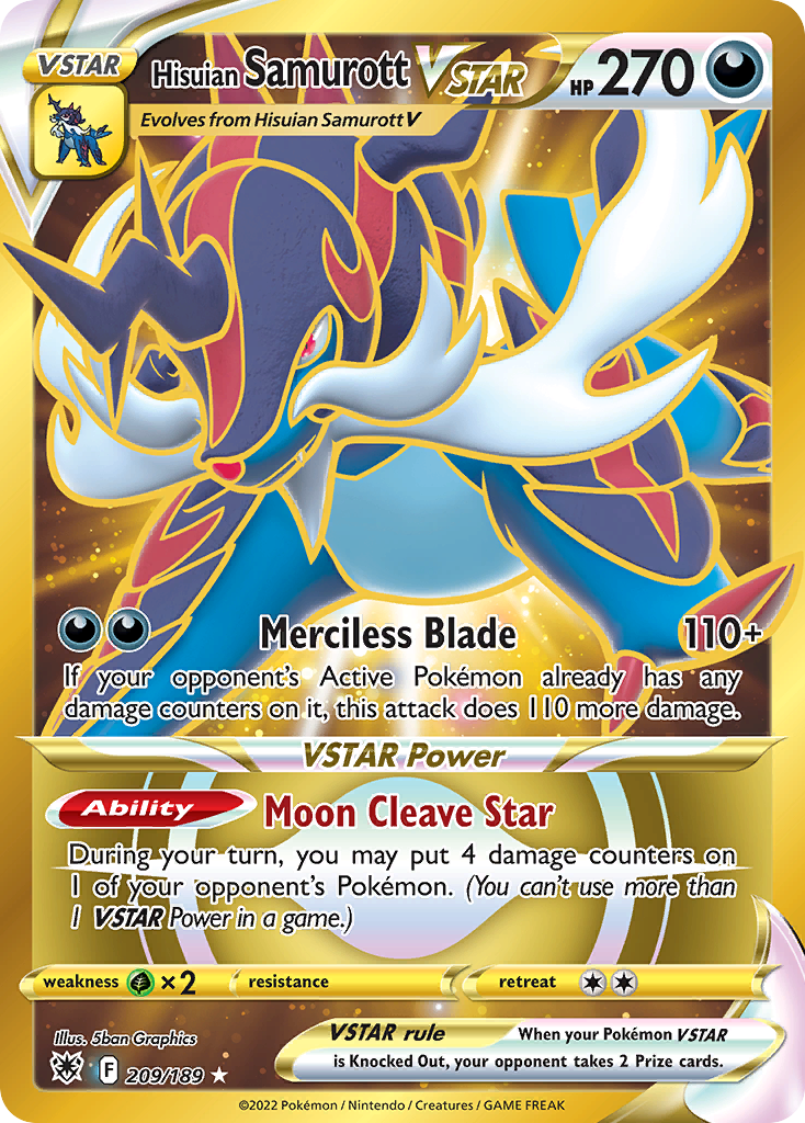 Carta Samurott de Hisui V-ASTRO
