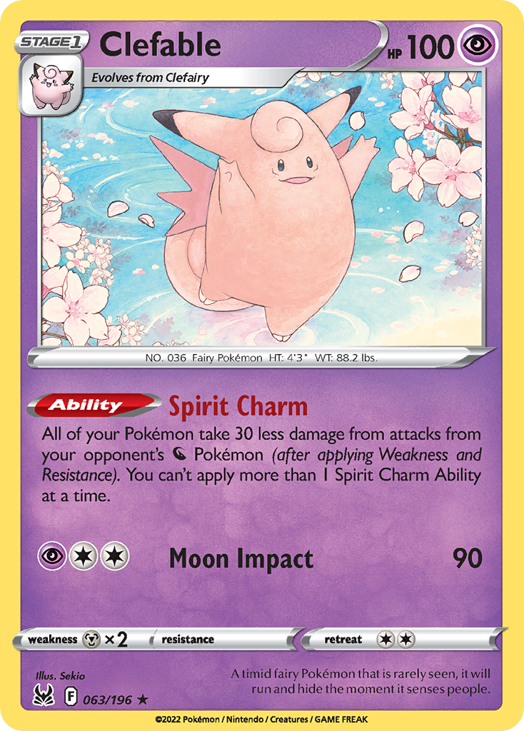 Carta Clefable