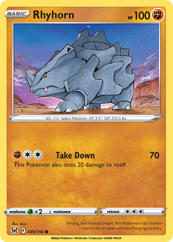 Carta Rhyhorn