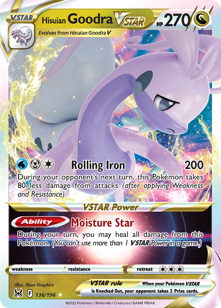 Carta Goodra de Hisui V-ASTRO