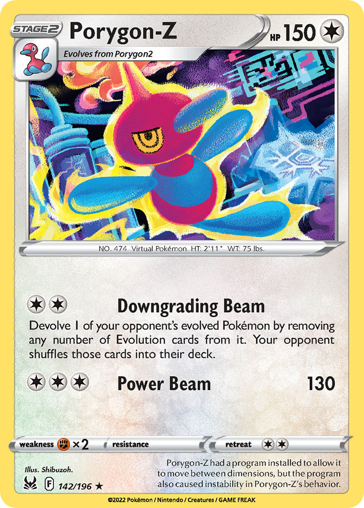 Carta Porygon-Z