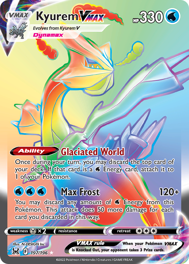 Carta Kyurem VMAX