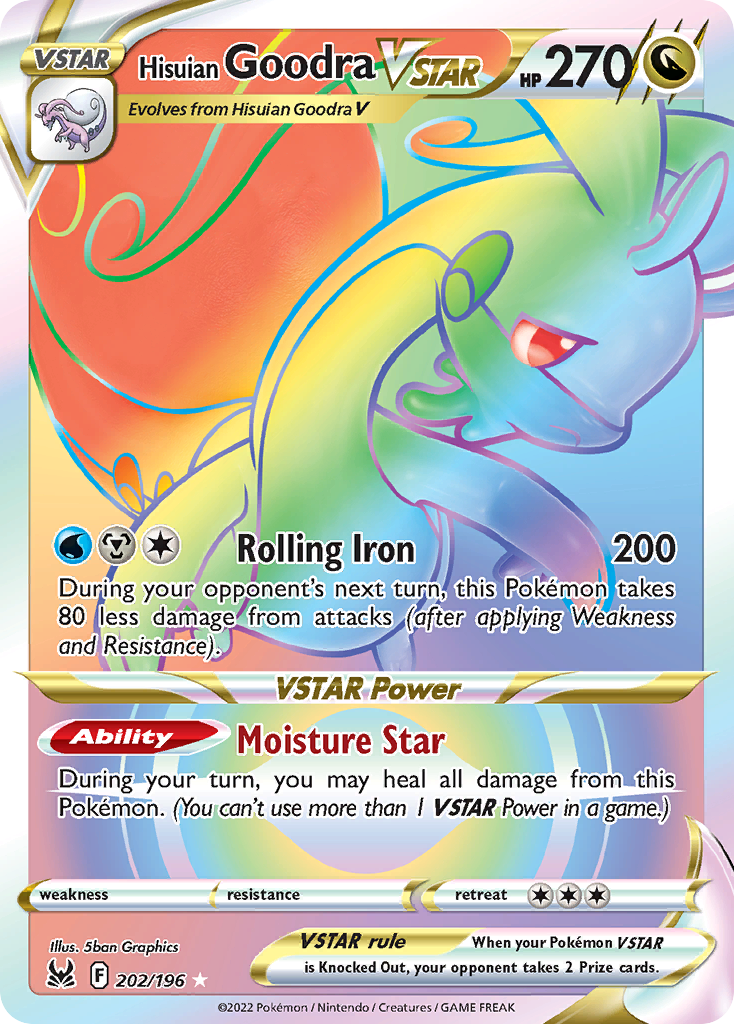Carta Goodra de Hisui V-ASTRO