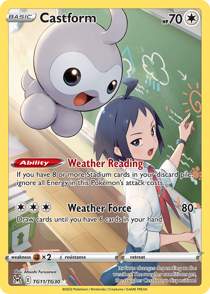 Carta Castform