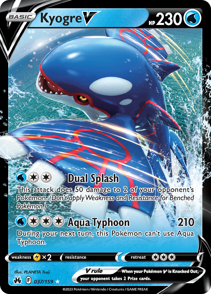 Carta Kyogre V