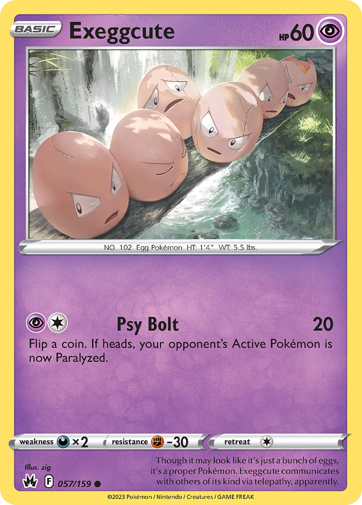 Carta Exeggcute
