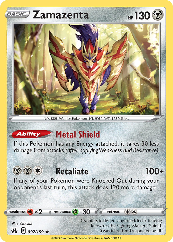 Carta Zamazenta